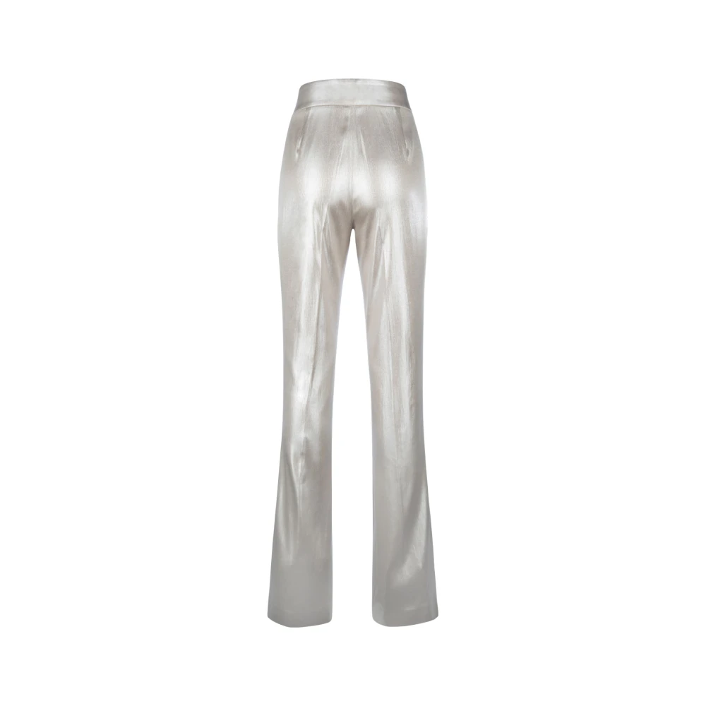 Genny Slim-fit Trousers Gray Dames