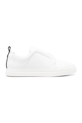 white-black-laceless-slip-on-sneakers