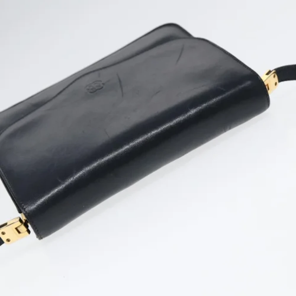 Balenciaga Vintage Pre-owned Leather balenciaga-bags Blue Dames