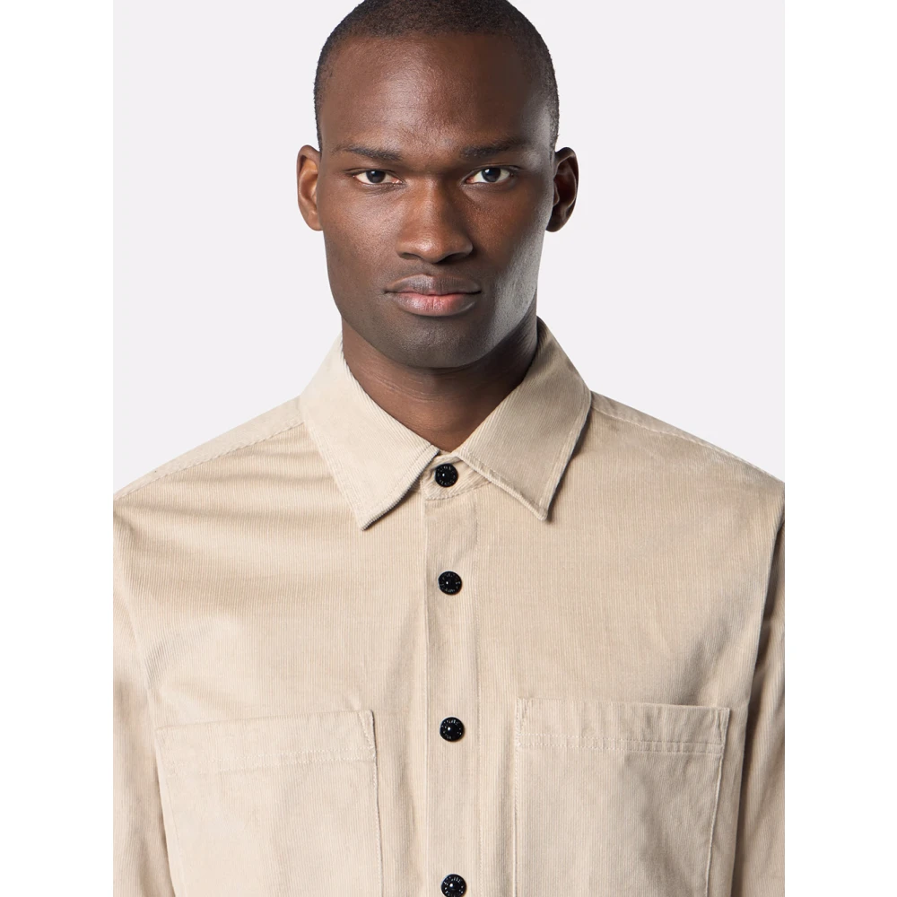 Stone Island Beige Jas met Zakken Beige Heren