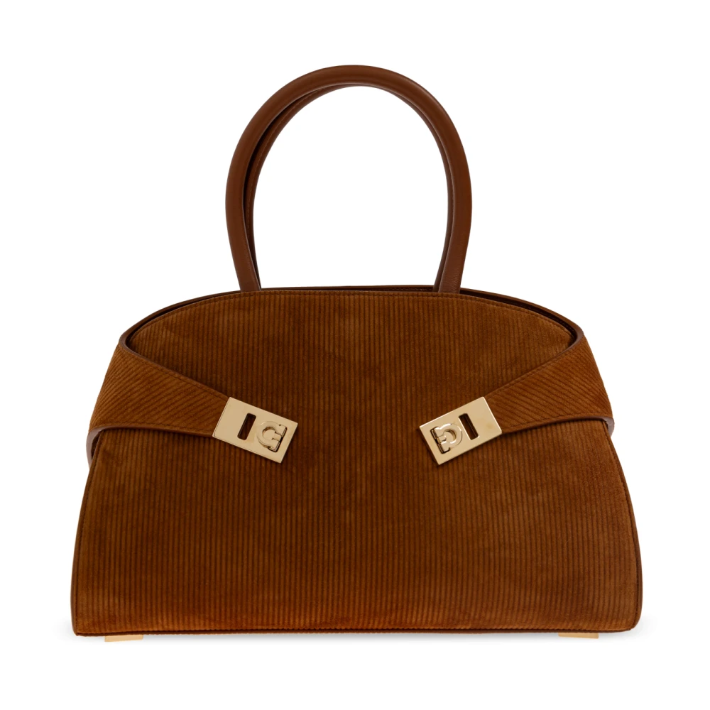 Ferragamo Donna Marrone Borse, Taglia Unica, New,