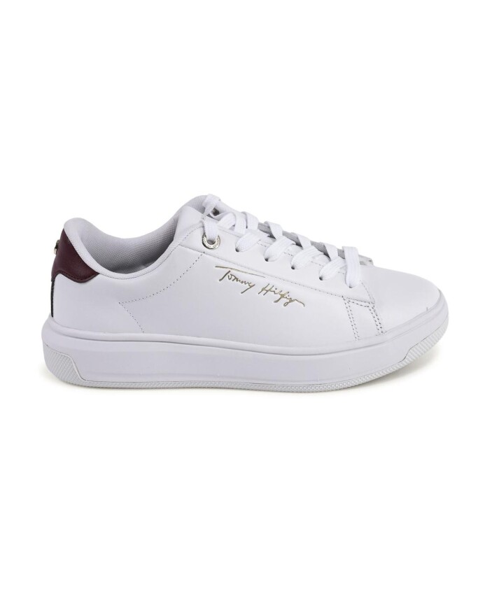 sneakers-casual-en-cuir-blanc