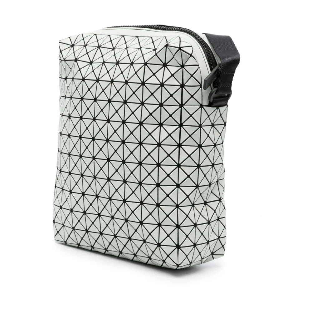 Issey Miyake Geometrische Schoudertas in Grijs Gray Heren