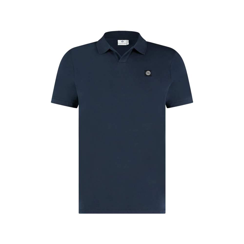 Blue Industry Lichtblauw poloshirt met korte mouw Blue Heren