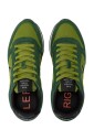 green-suede-nylon-casual-sneaker