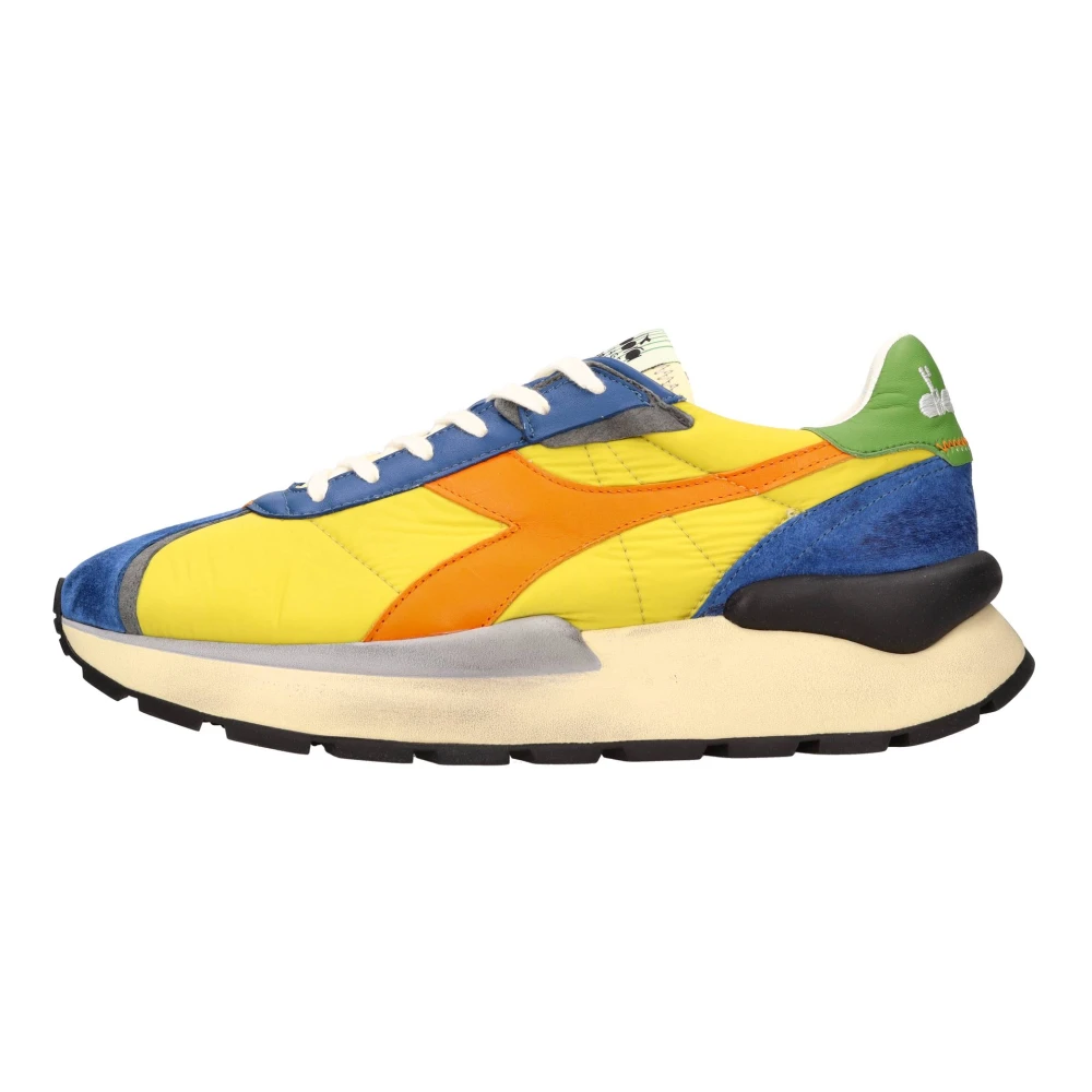 Diadora Men's Multicolor Heritage Trainers Multicolour - Sneakers - 3 Uk - Shoes