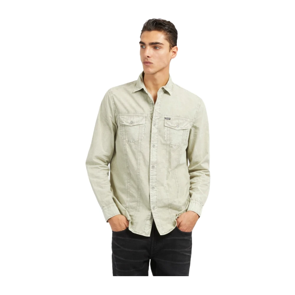 Shirts > Denim Shirts - - Guess - Modalova