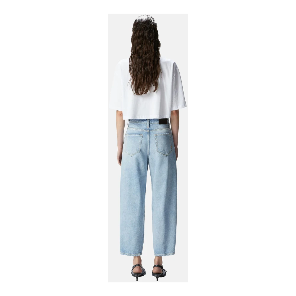 pinko Stijlvolle Broek voor Vrouwen Blue Dames