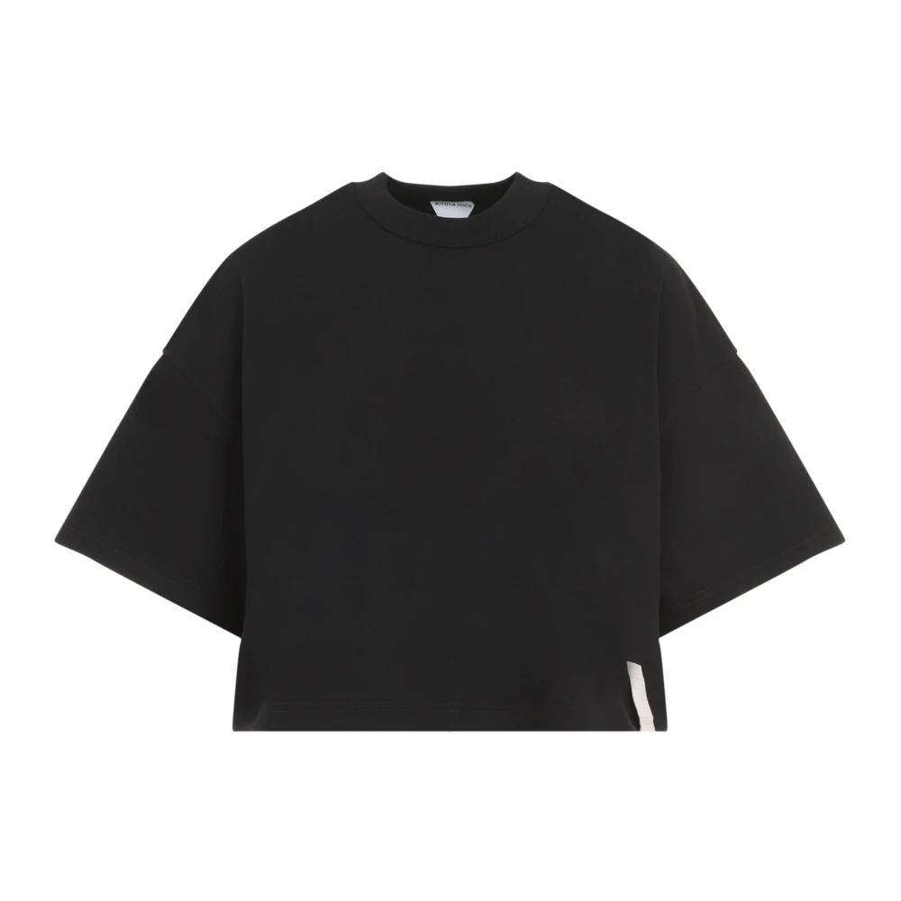 Bottega Veneta Zwarte T-shirts & Polos voor vrouwen Black Dames