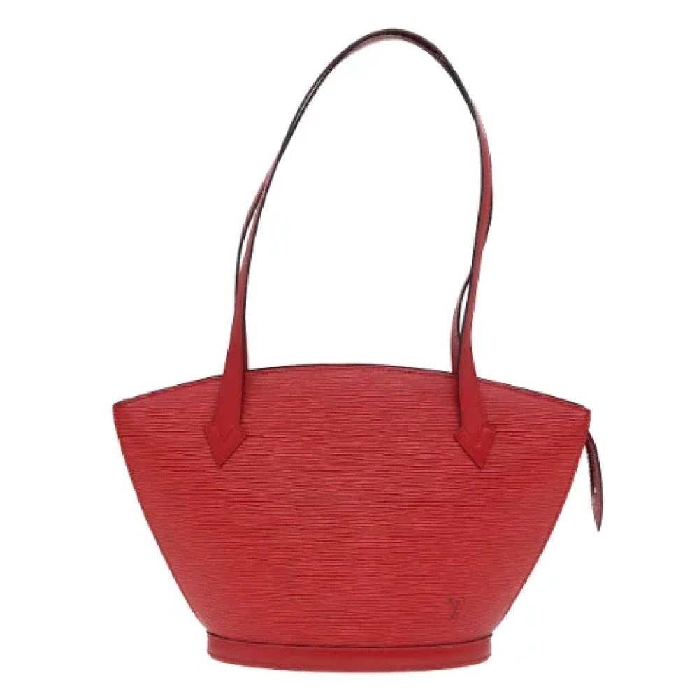 Louis Vuitton Vintage Pre-owned Leather louis-vuitton-bags Red Dames