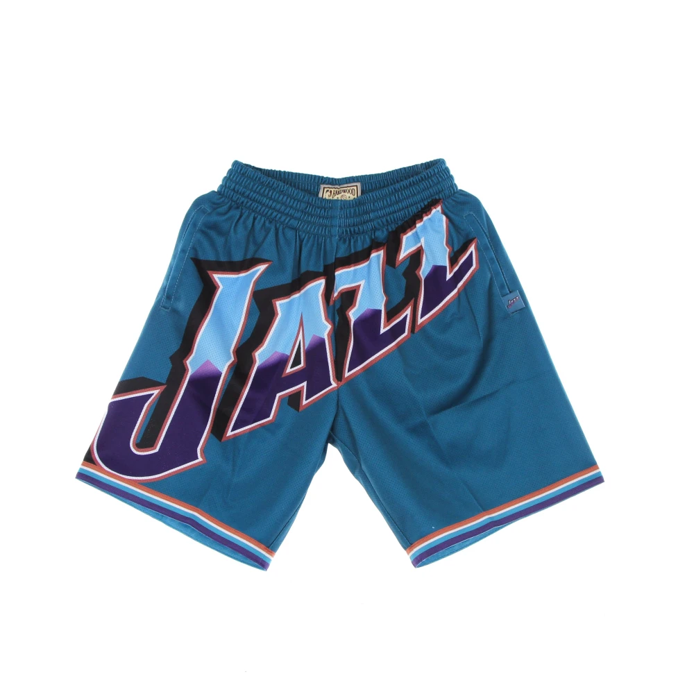 Mitchell & Ness NBA Basketball Shorts Hardwood Classics Blue Heren
