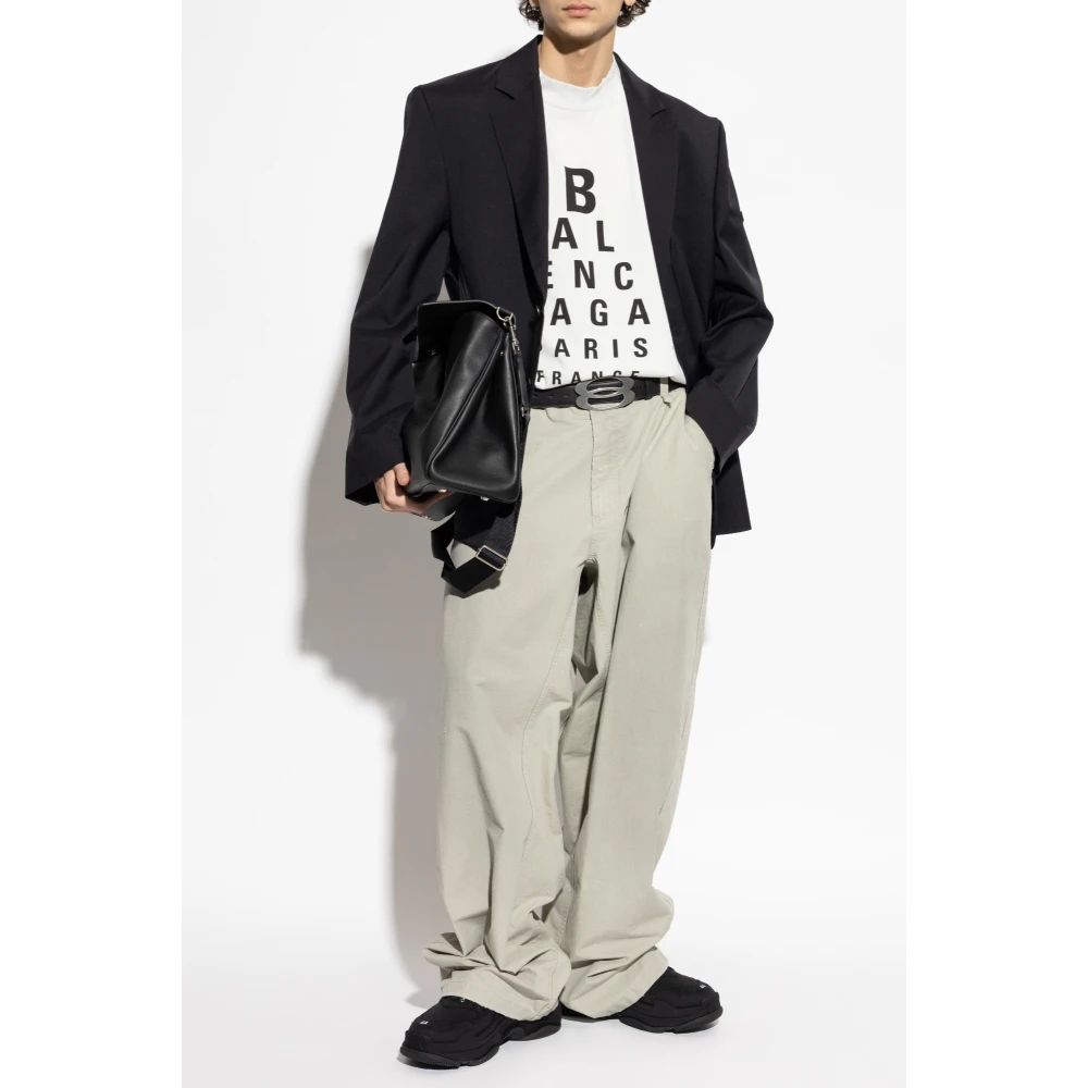 Balenciaga Broek met zakken Green Heren