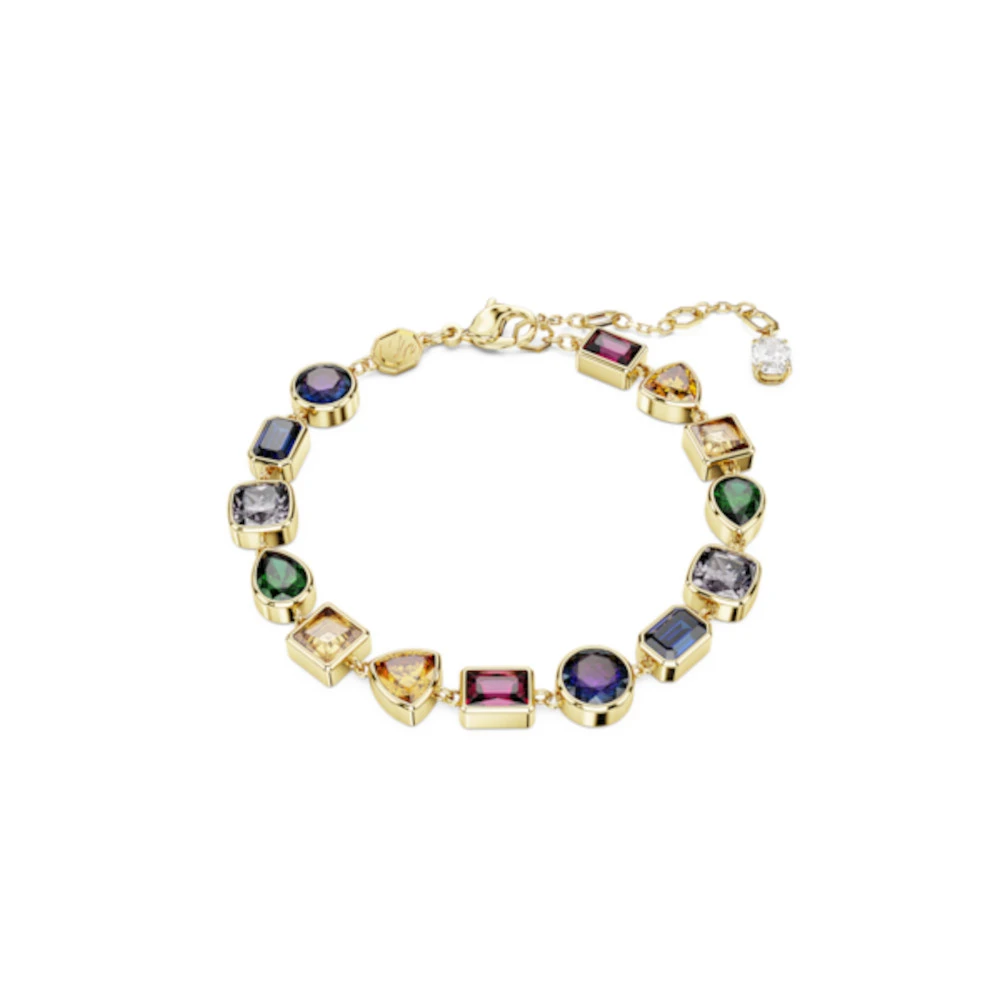 Swarovski - Gold Kristall Armband- Stilvolles Accessoire - Accessories - Damen - Gelb - One Size - Image 2