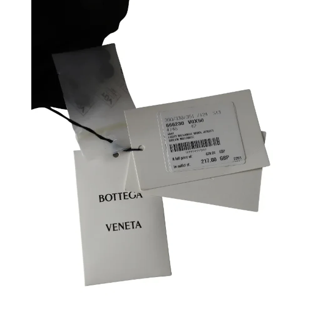 Bottega Veneta Vintage Pre-owned Wool tops Gray Dames