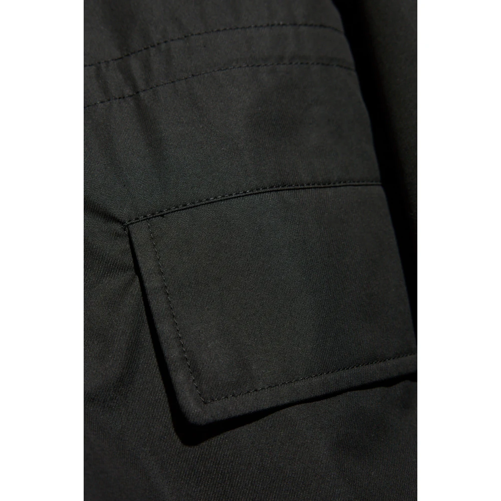 Jil Sander Jas met zakken Black Heren