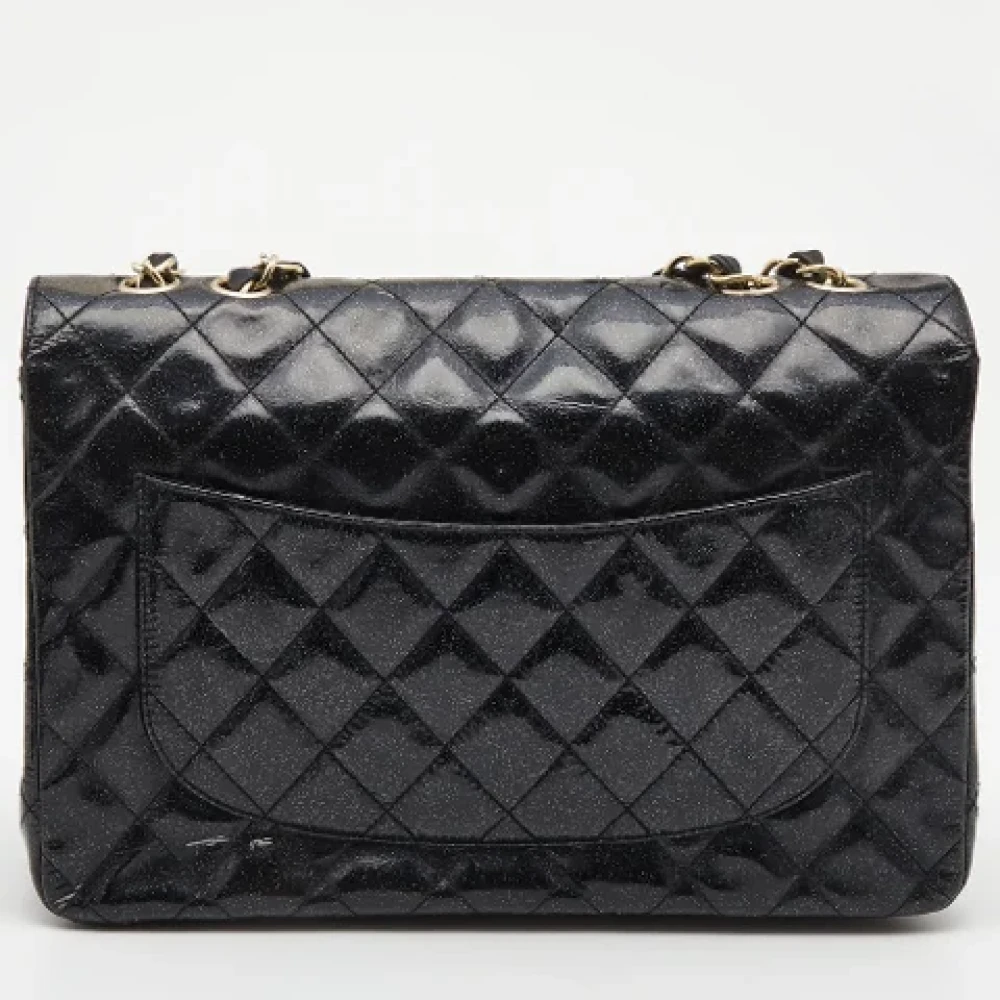 Chanel Vintage Pre-owned Leather chanel-bags Black Dames