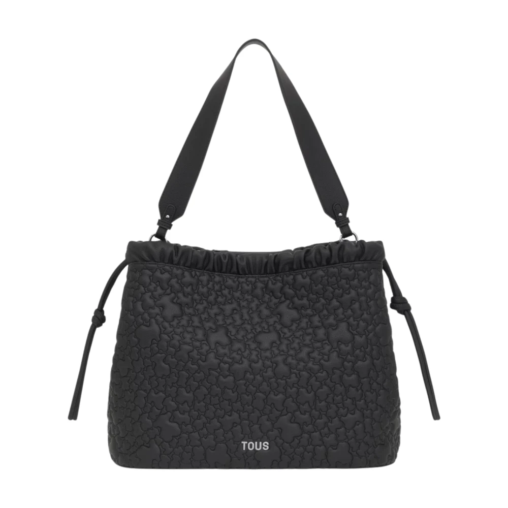 Tous Puffy Bear Zwarte Schoudertas Black Dames
