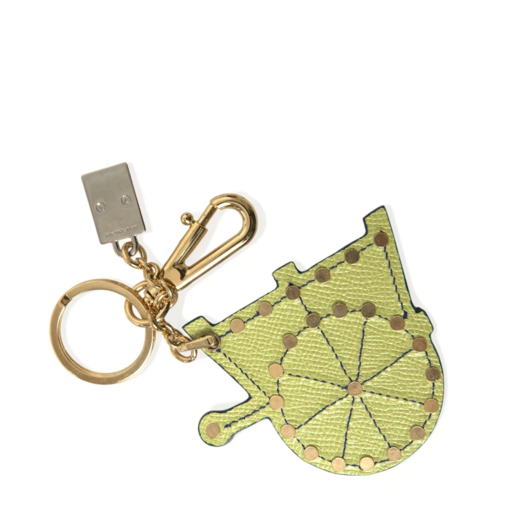 Dolce & Gabbana Multicolor Cellulose Designer Sleutelhanger Multicolor Dames