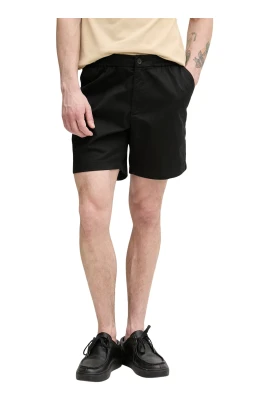 Regular Fit Stretch Cotton Shorts