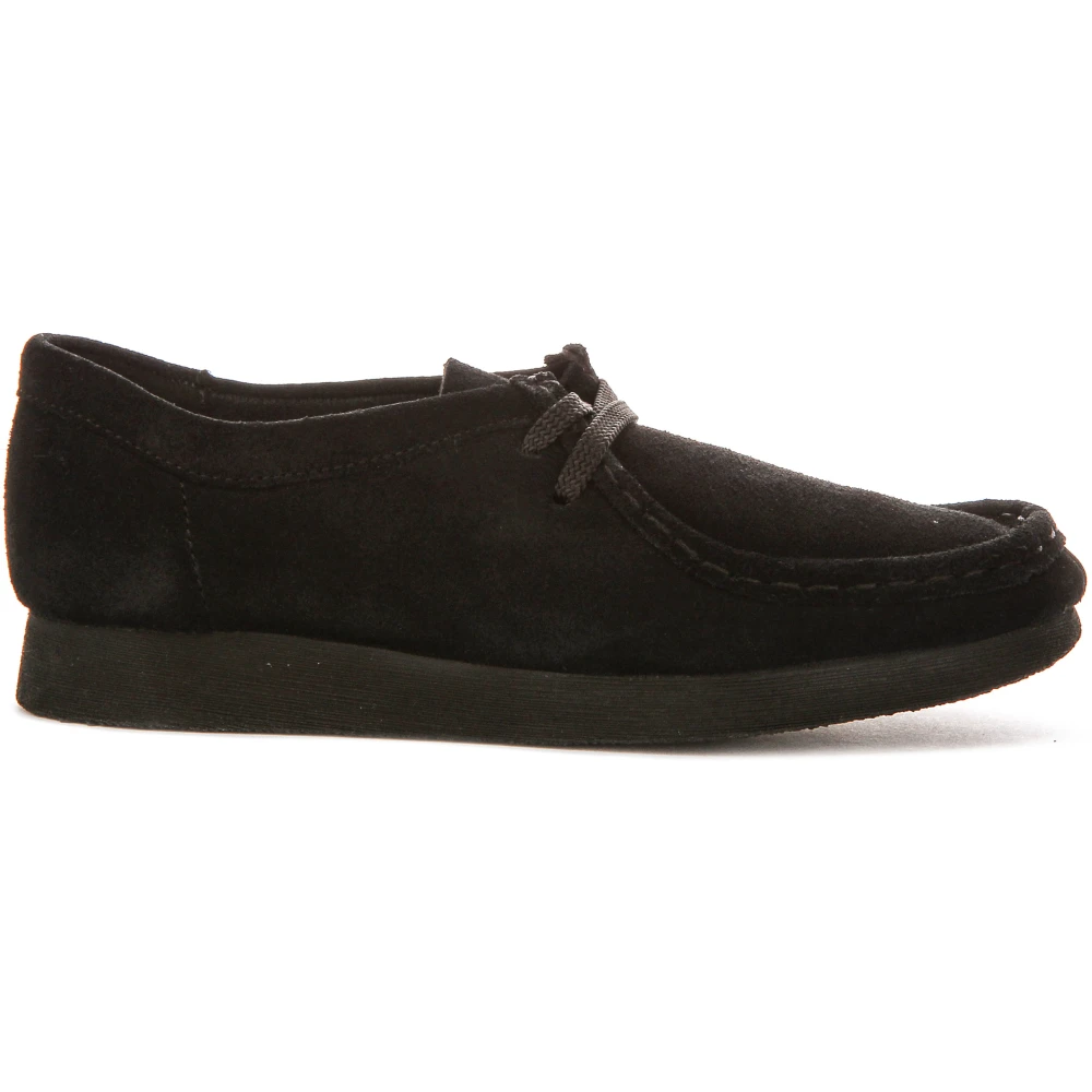 Clarks Unisex Black Wallabee O - Laced Shoes - 5 Uk - Shoes