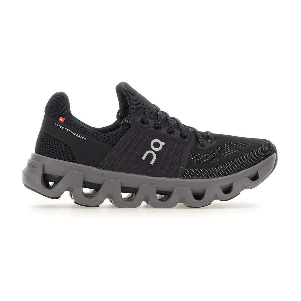 On Running Men's Black Running Shoes, 10 Uk, Cloudswift 4 Ad