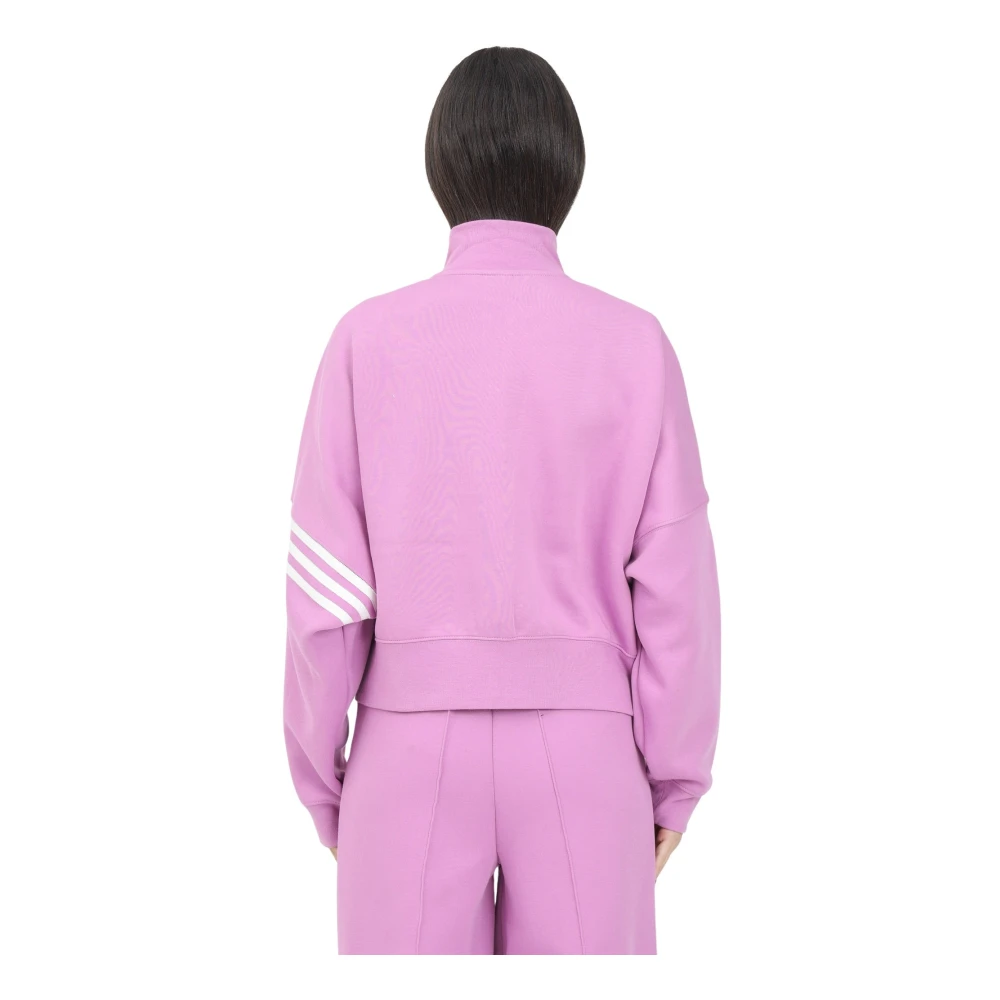 adidas Originals Hoodie met rits Pink Dames