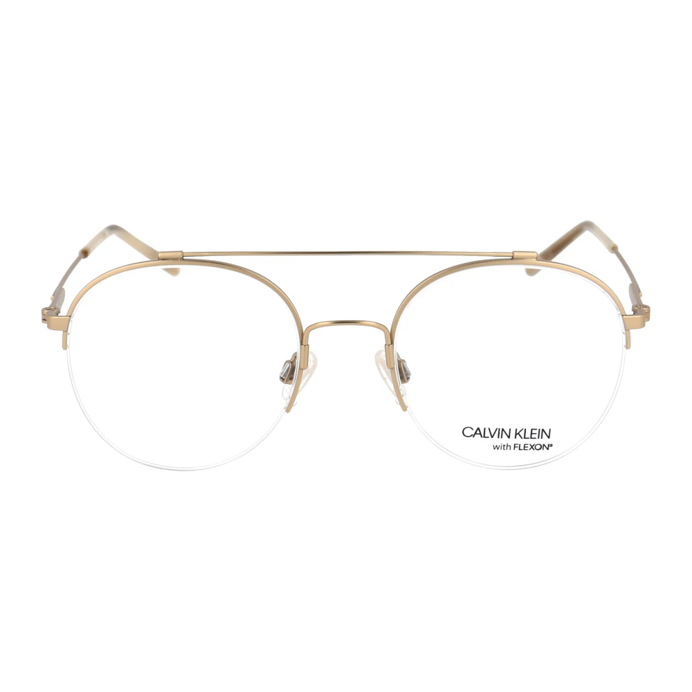Calvin Klein Men's Yellow Glasses, 50 Mm, Optical Glasses