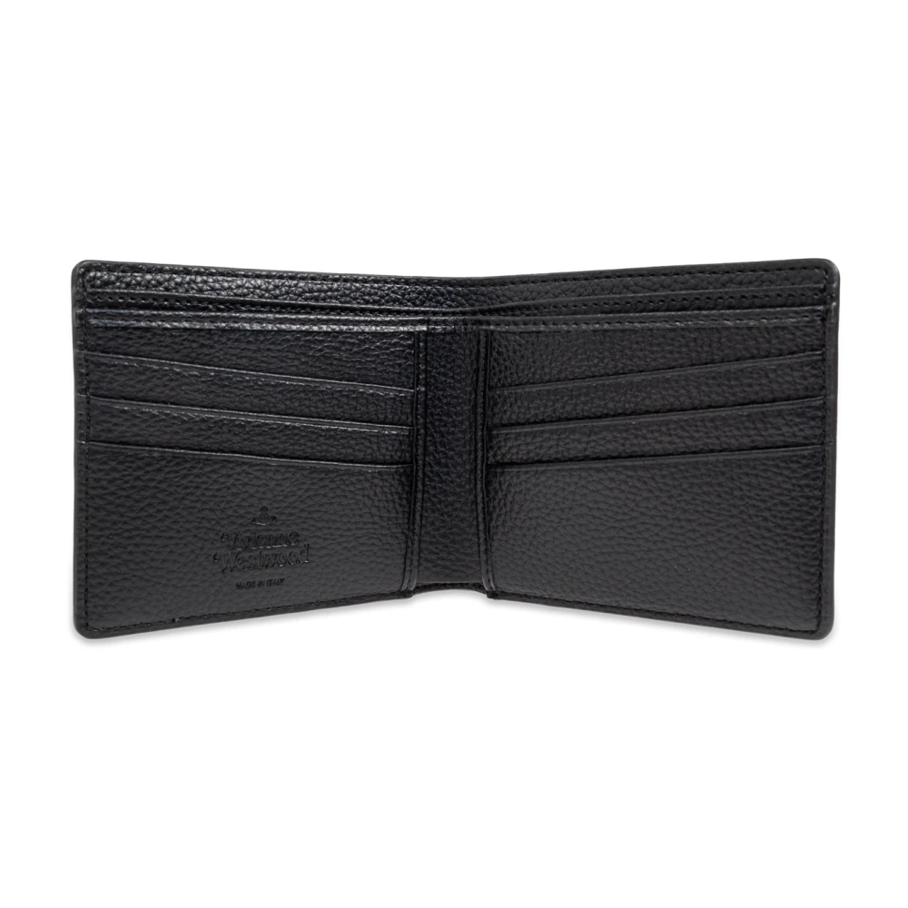 Vivienne Westwood Portemonnee met logo Black Heren