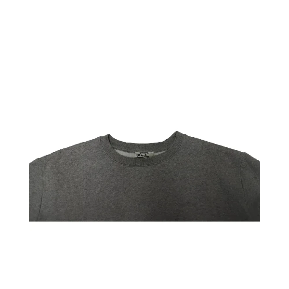 Acne Studios Pre-owned Cotton tops Gray Dames