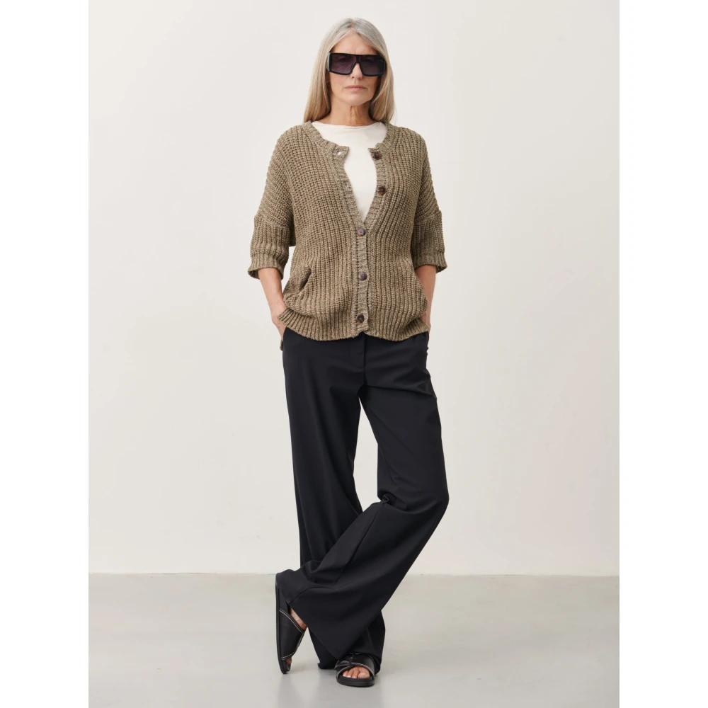 Jane Lushka Cardigans Green Dames