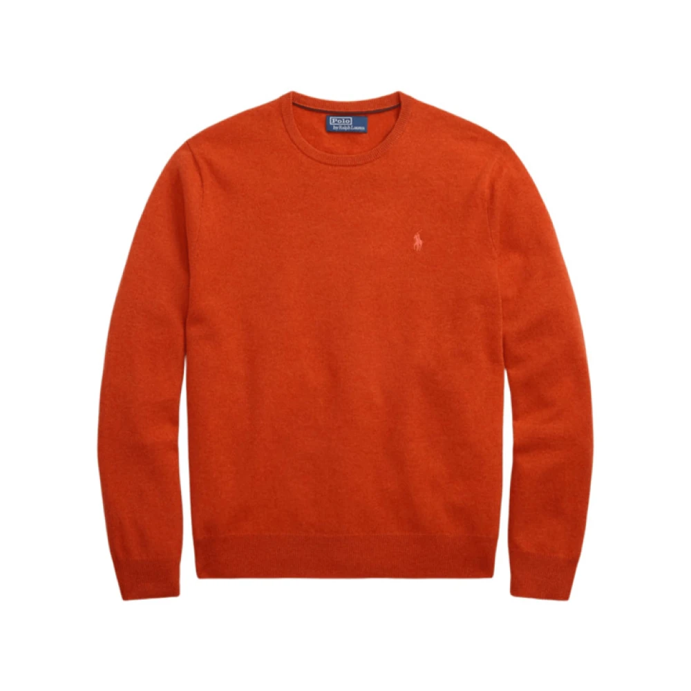 Polo Ralph Lauren Orange Crewneck Ulltröja
