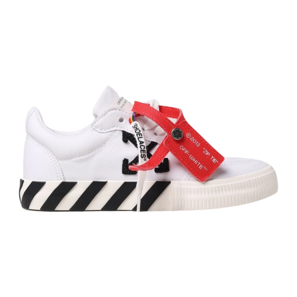 Off White Vita Canvas Sneakers Casual Sportig White, Unisex