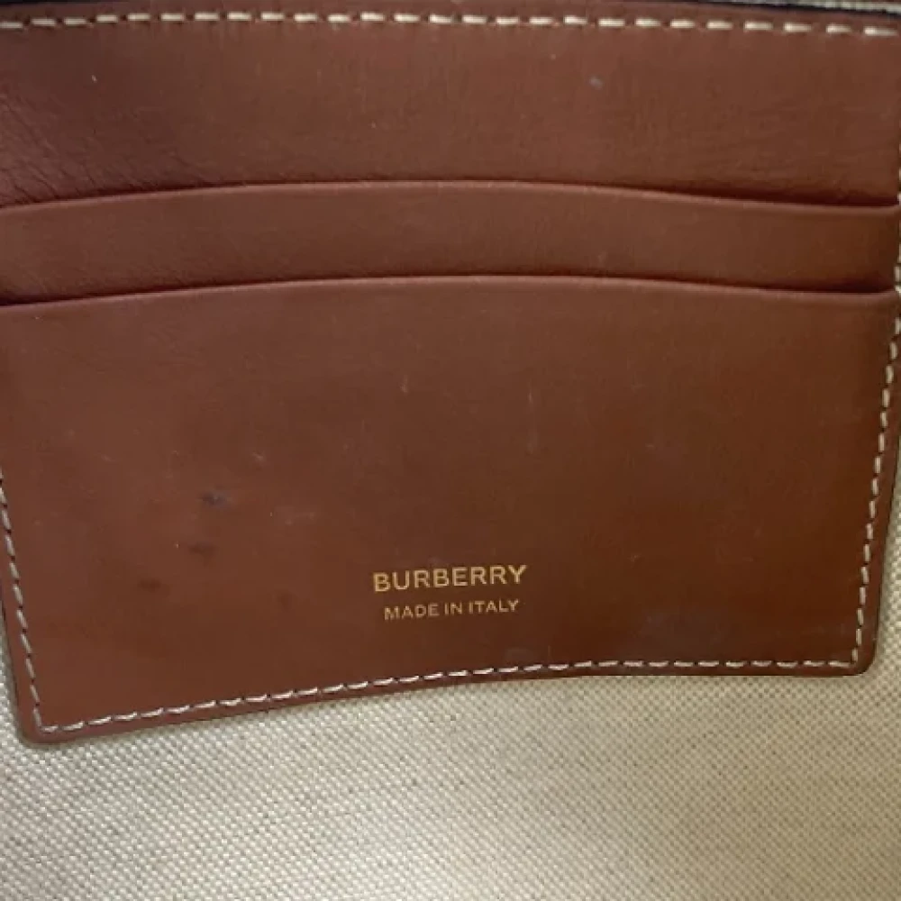 Burberry Vintage Pre-owned Fabric clutches Brown Heren