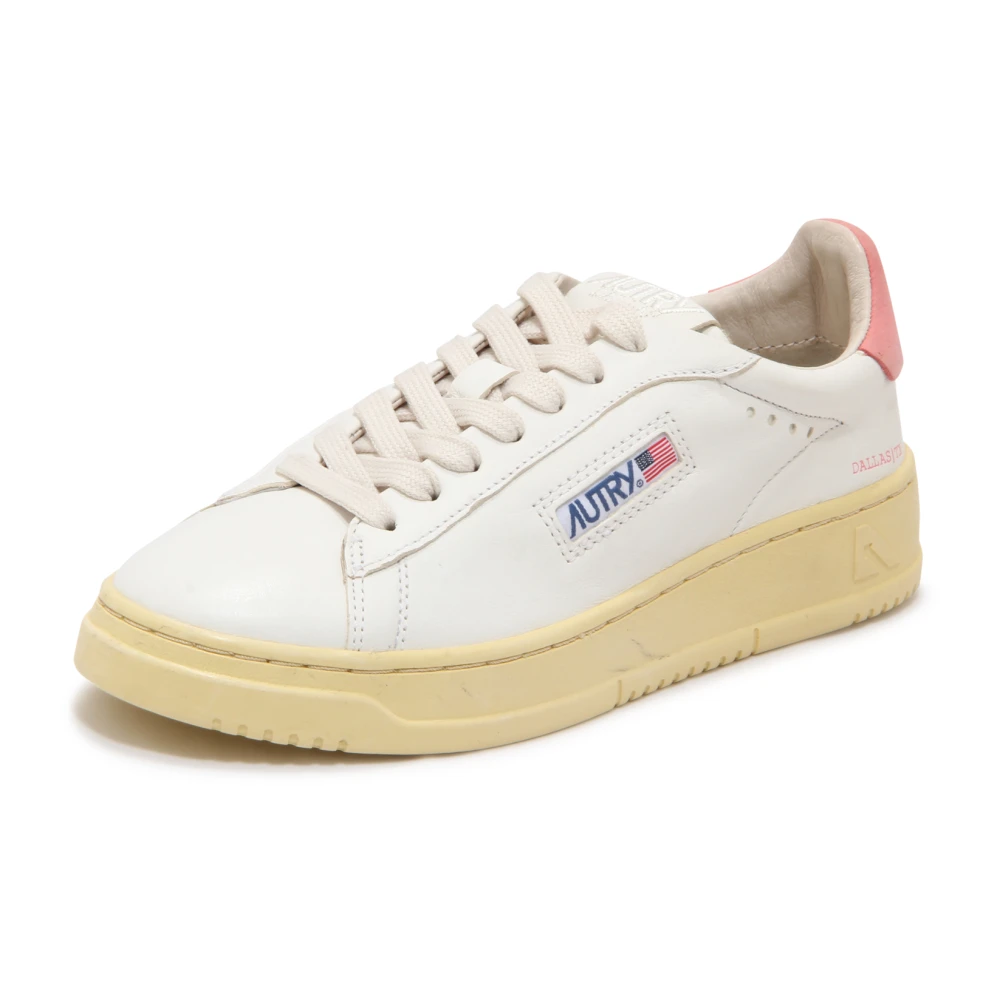Autry Dallas Low Dames Schoenen Wit