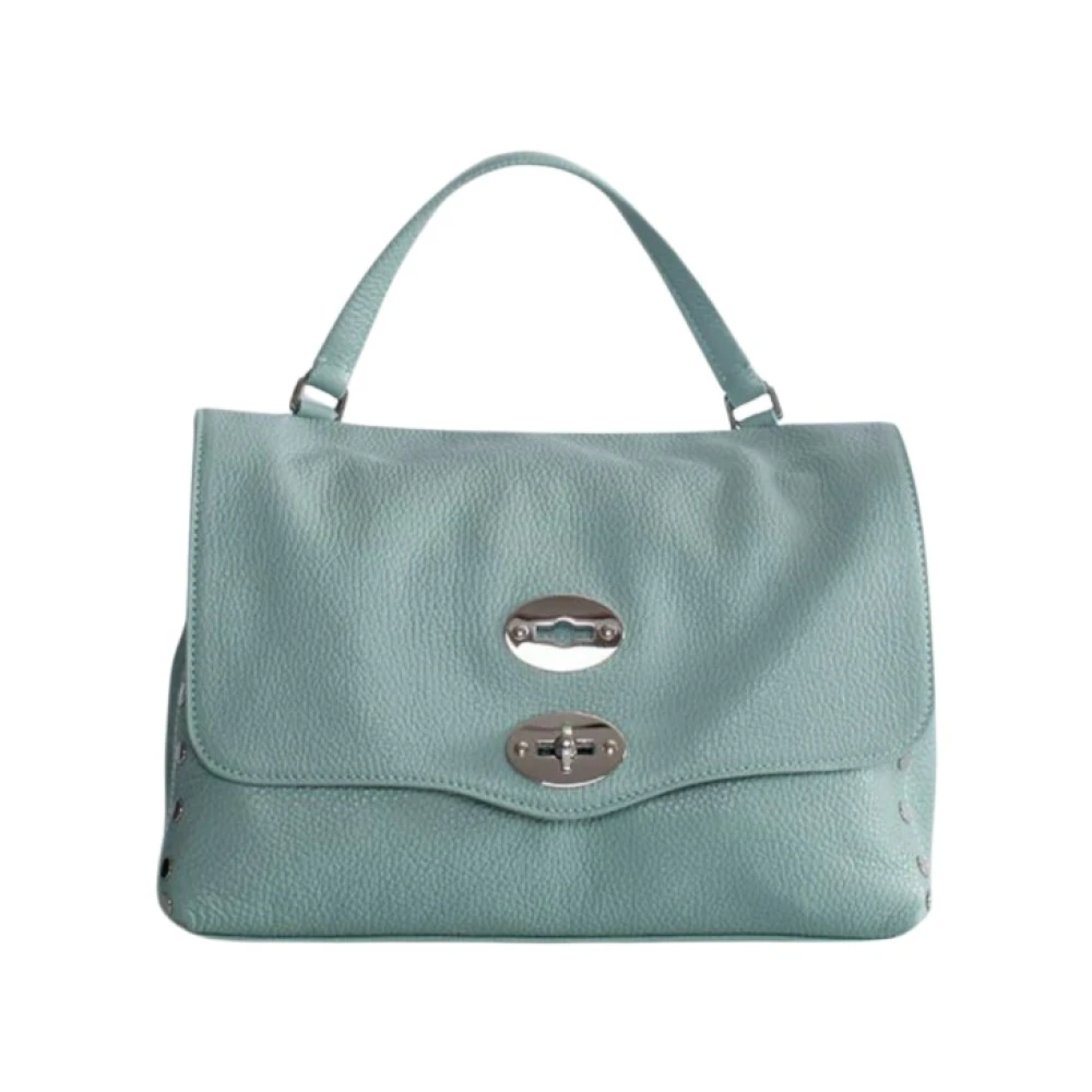 Zanellato Groene Leren Handtas Elegant en veelzijdig Green Dames
