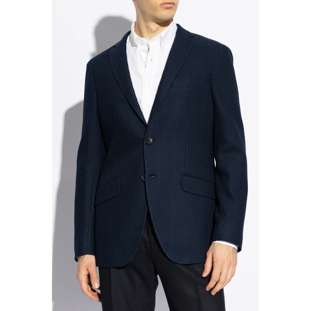 ETRO Blazer met zakken Blue Heren