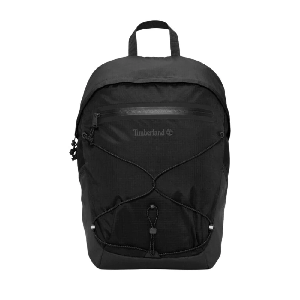 Timberland Zwarte tassen met ritssluiting Black Heren