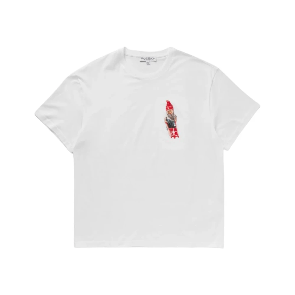 JW Anderson Witte T-shirts en Polos White Heren