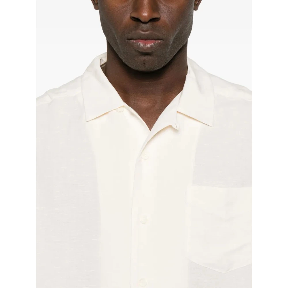 A.p.c. Roy Chemisette Overhemd White Heren