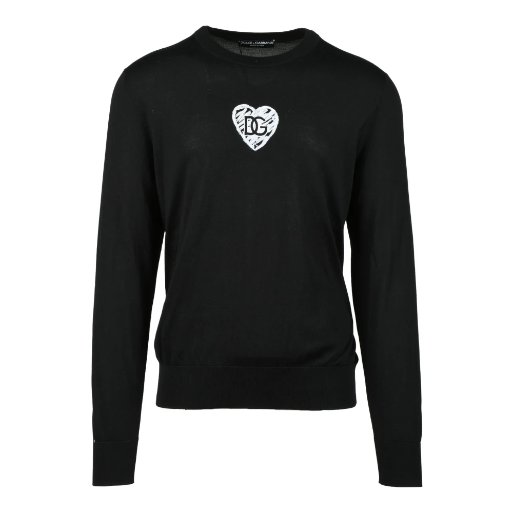 Dolce & Gabbana Maglia Black Heren
