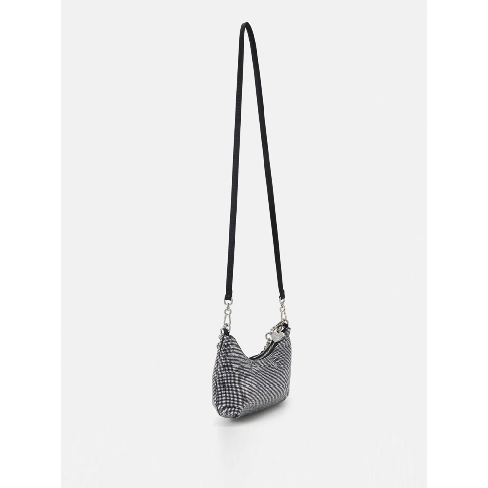 Juicy Couture Zilveren Hazel Small Handtas met Sierstenen Gray Dames