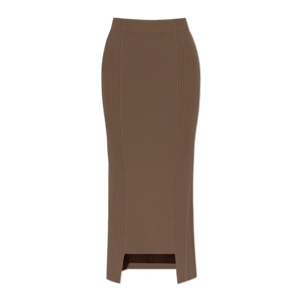 By Malene Birger Gestreepte rok Merine By Herenne Birger Brown Dames