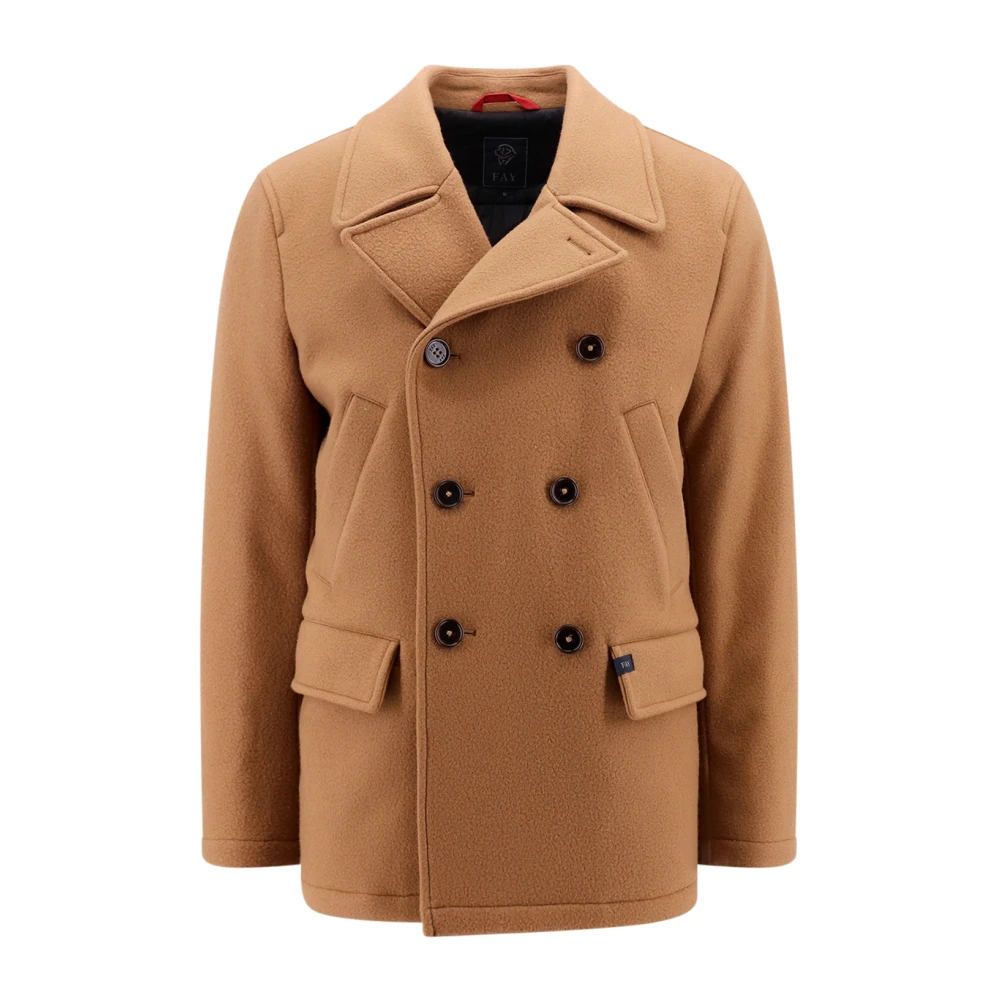 Ull Peacoat med Polstring