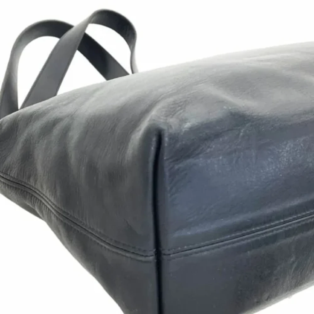 Coach Pre-owned Leather handbags Black Dames