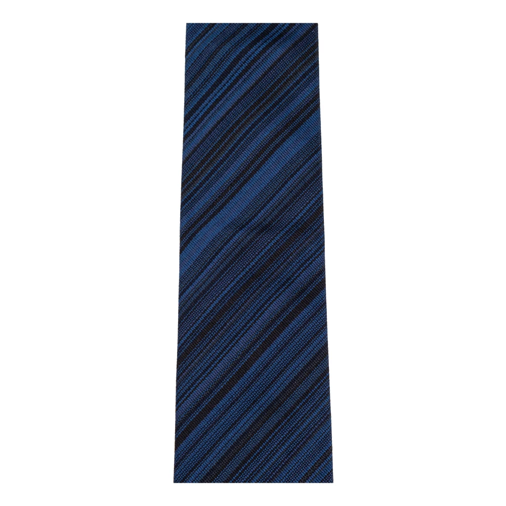 Paul Smith Zijden stropdas Blue Heren