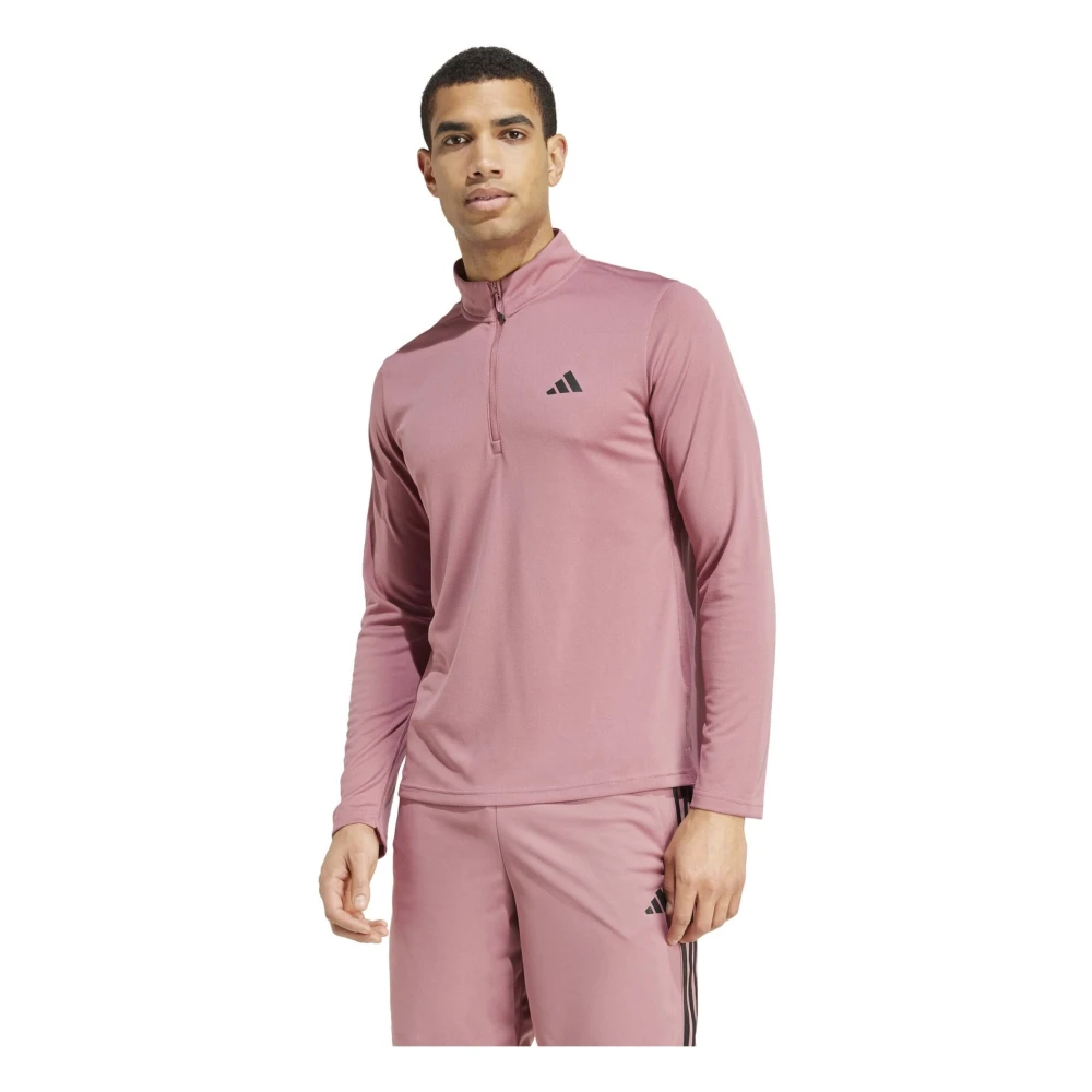 Adidas Trein Essentials Tee Longsleeve T-shirt Pink Heren