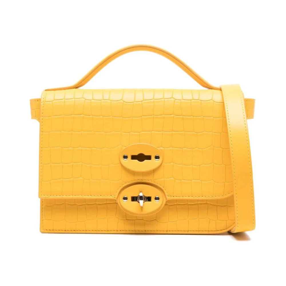 Zanellato Cross Body Bags Yellow Dames