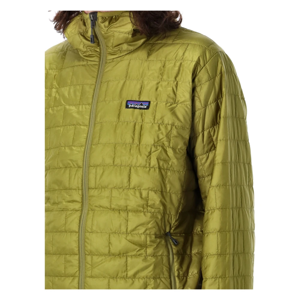 Patagonia Nano Puff Hoodie Green Heren
