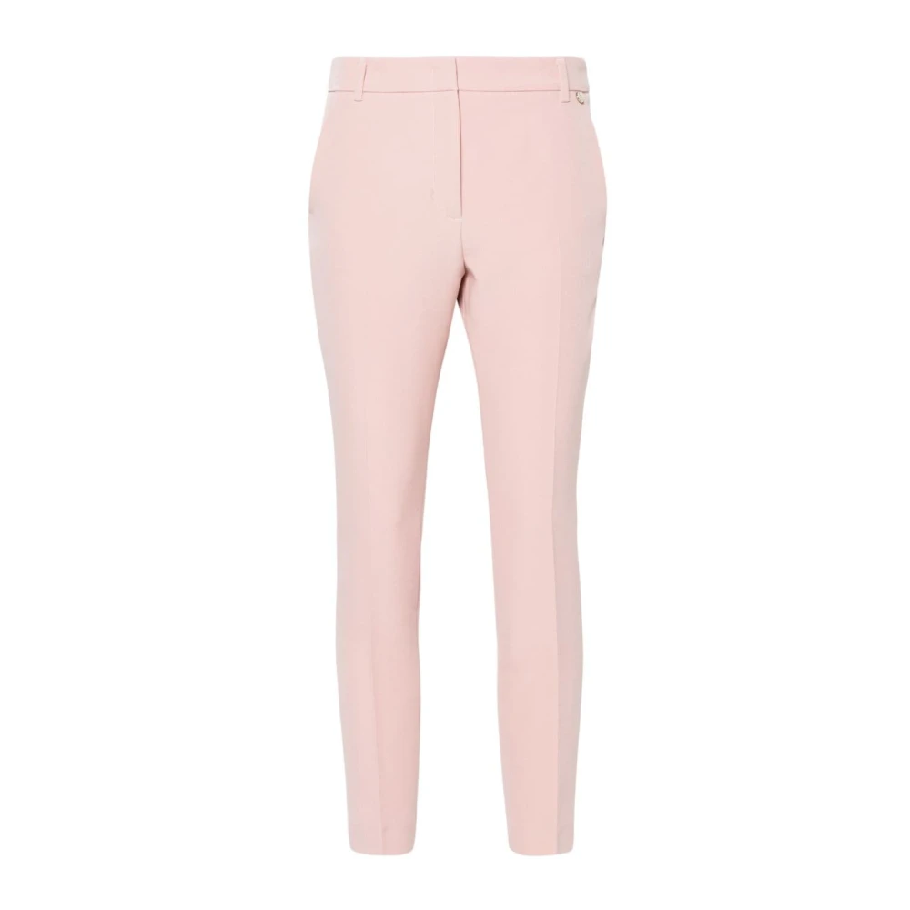 Liu Jo Slim-fit Trousers Pink Dames