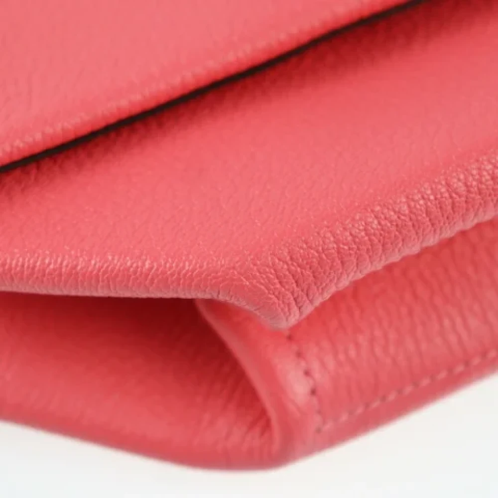 Hermès Vintage Pre-owned Fabric clutches Red Dames